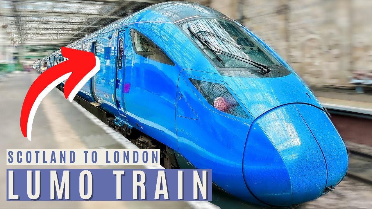 Поездка на высокоскоростном поезде Lumo из Эдинбурга в Лондон (200 км/ч)🇬🇧