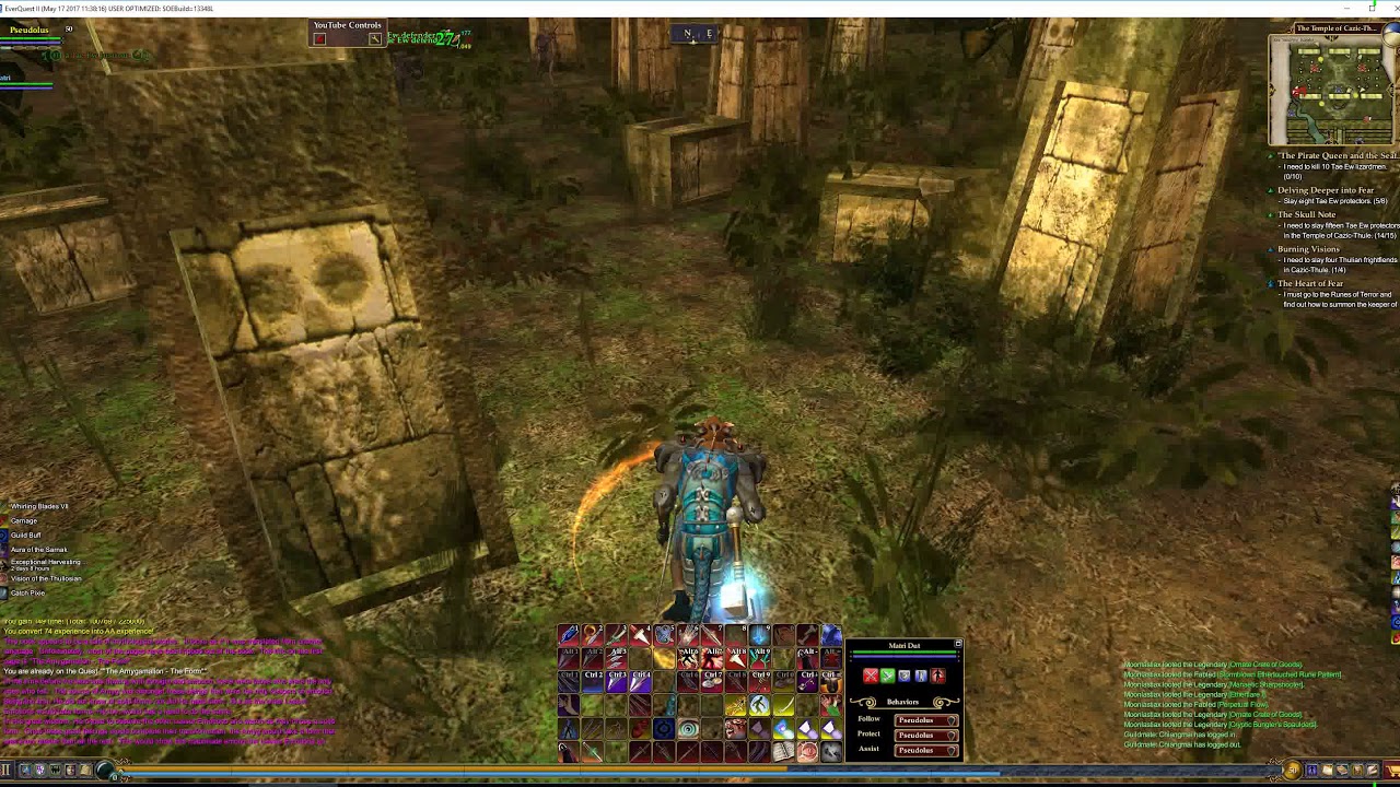 Everquest 2 - 95 Assassin - 209 - The Temple of Cazic Thule - The Acidic Mass Ring Event (49^^^)