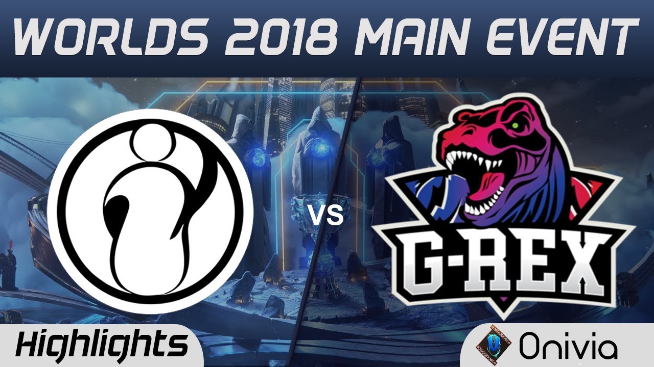 IG vs GRX Highlights Worlds 2018 Main Event Invictus Gaming vs G Rex by Onivia