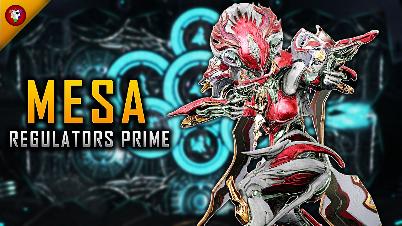 Mesa + Regulators Prime(Peacemaker) - Void Cascade Fissure Level Cap 9999 SOLO - [WARFRAME]