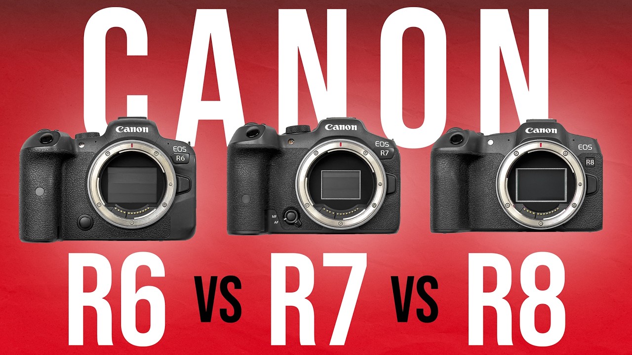R6 📸 R7 📸 R8 | Беззеркальная камера Canon