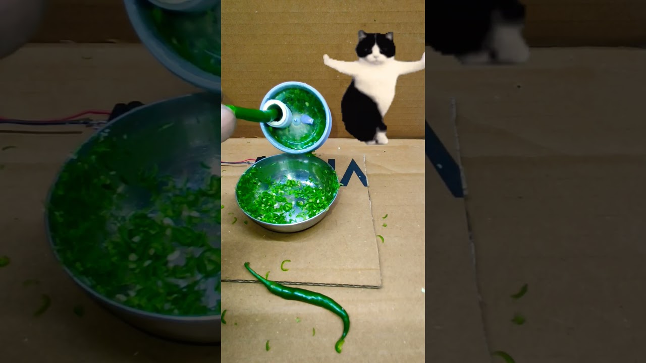 World's Smallest Chili Cutter? 🌶️😱 