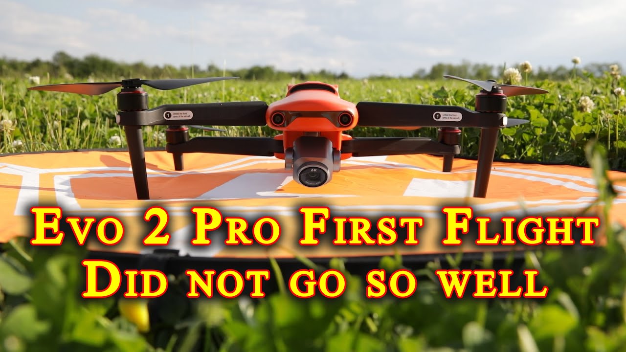 Autel Evo 2 6k bundle First Flight with a drone and preflight
