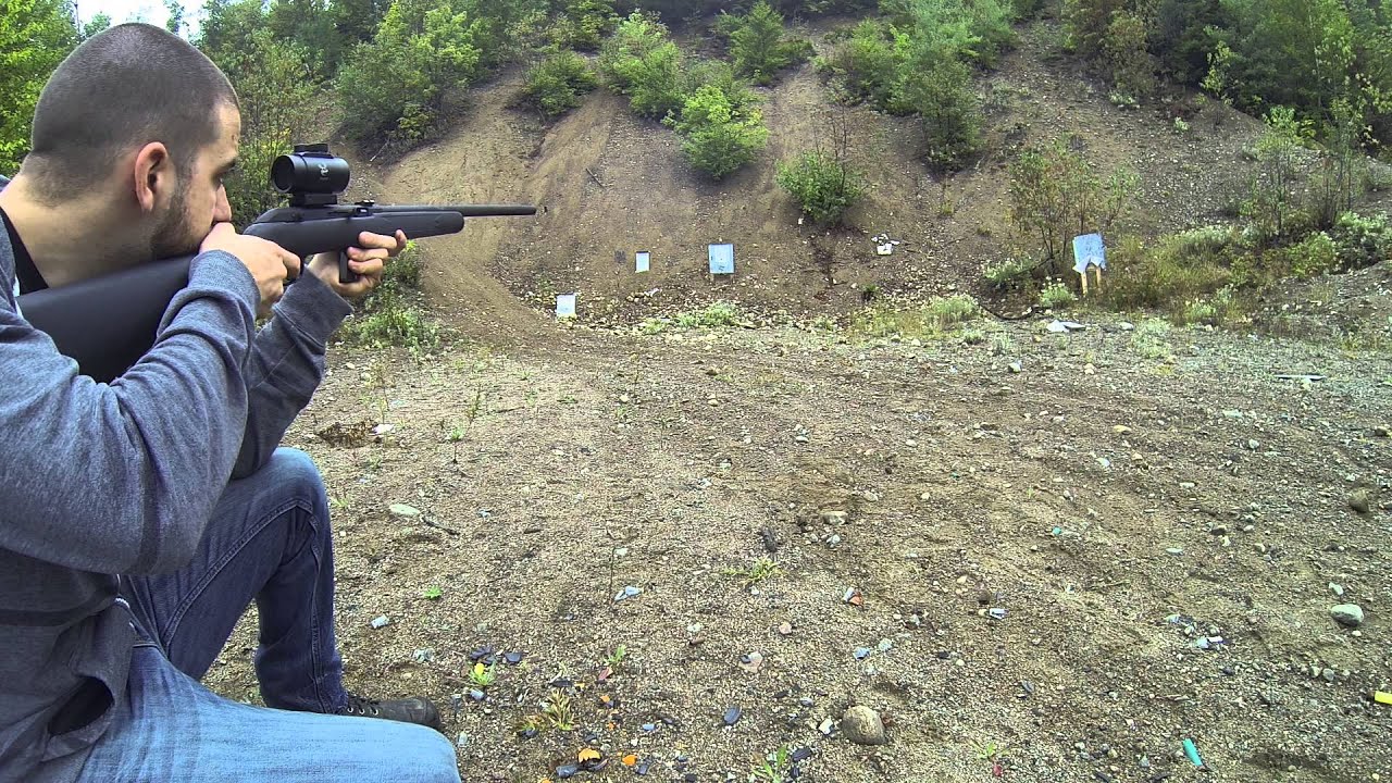 Savage 64f with red dot