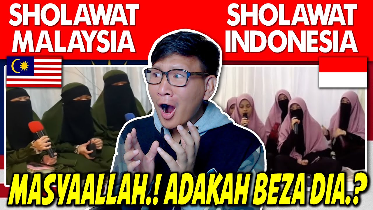 PANTAS SAJA SEMERDU INI.‼ ADAKAH PERBEDAAN SHOLAWAT MUSLIM INDONESIA DAN MALAYSIA.⁈ TERNYATA INI.‼