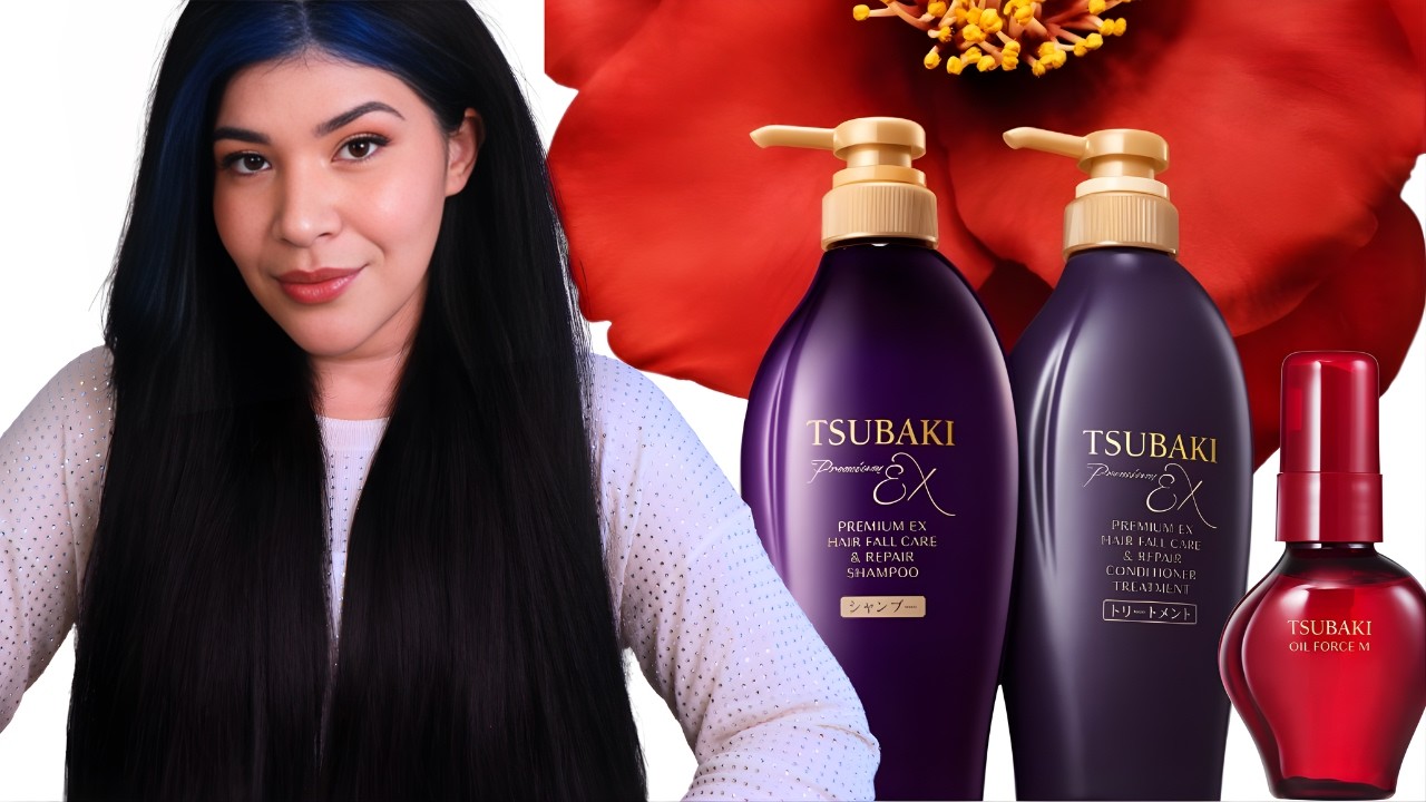 🇯🇵 TSUBAKI PREMIUM EX Hair Fall Care & Repair: Redução da queda associada à quebra