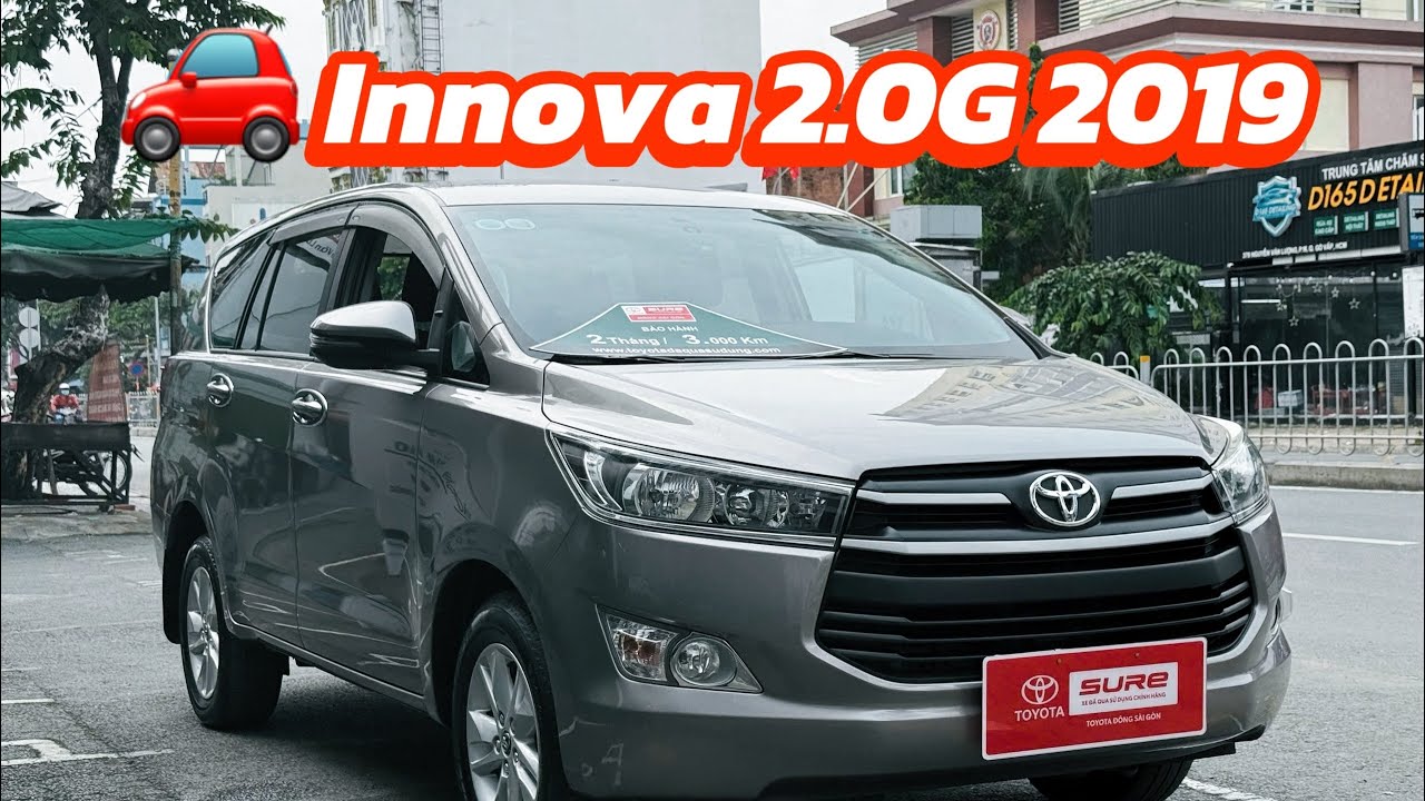 Toyota Innova 2.0G 2019 - Chiếc xe quốc dân giá cực tốt 