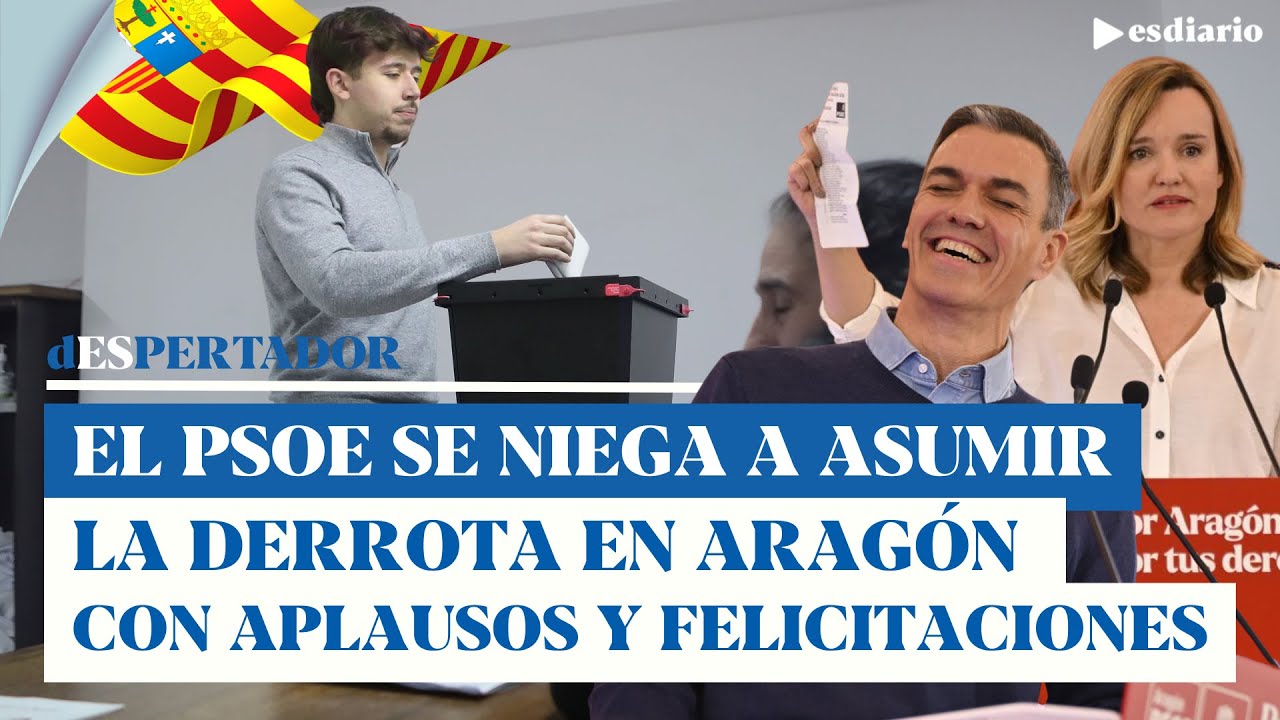 ¡Increíble! El PSOE se niega a asumir la derrota: aplausos a Alegría y felicitación de Sánchez
