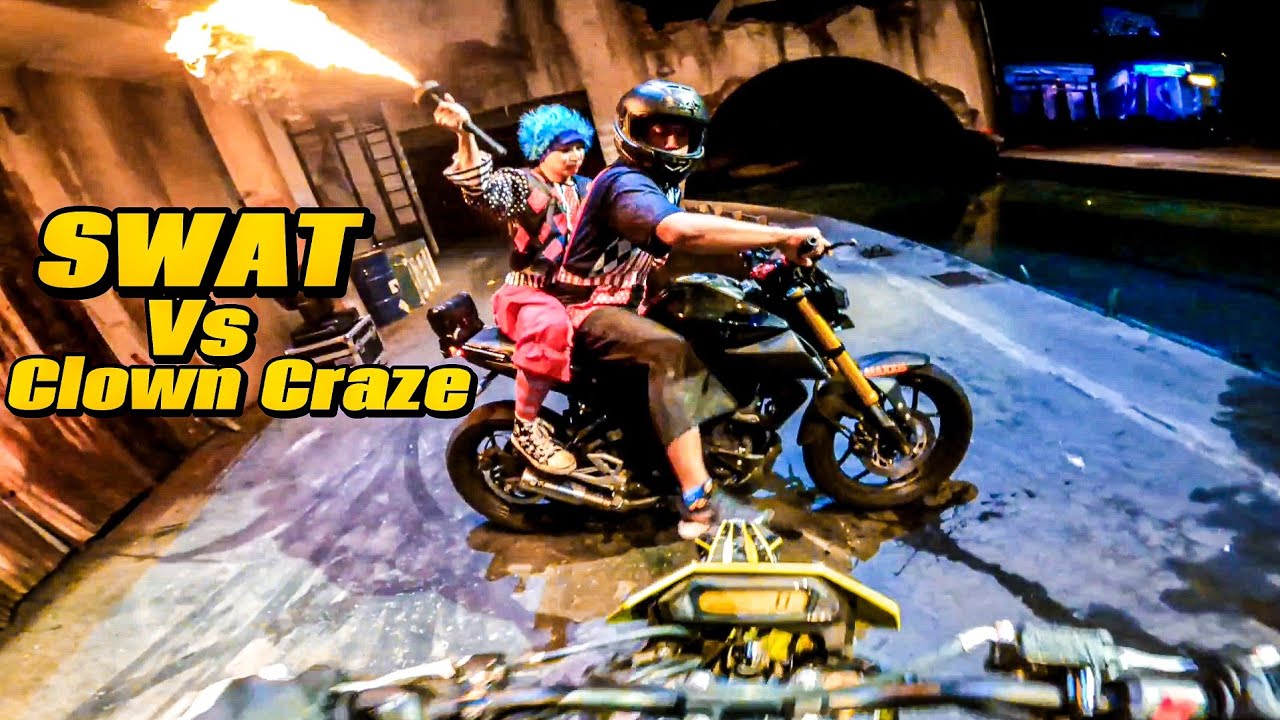 Stunt Show SWAT VS Clown Craze Trans Studio Cibubur