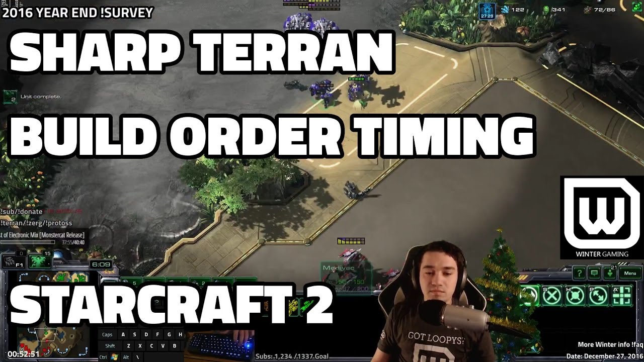 Starcraft 2: Very Sharp Terran vs Protoss Timing - Bio Build Order
