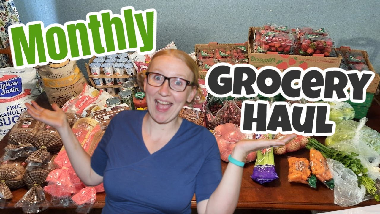 Monthly Grocery Haul-- July 2022-- Winco, Sam's Club-- California