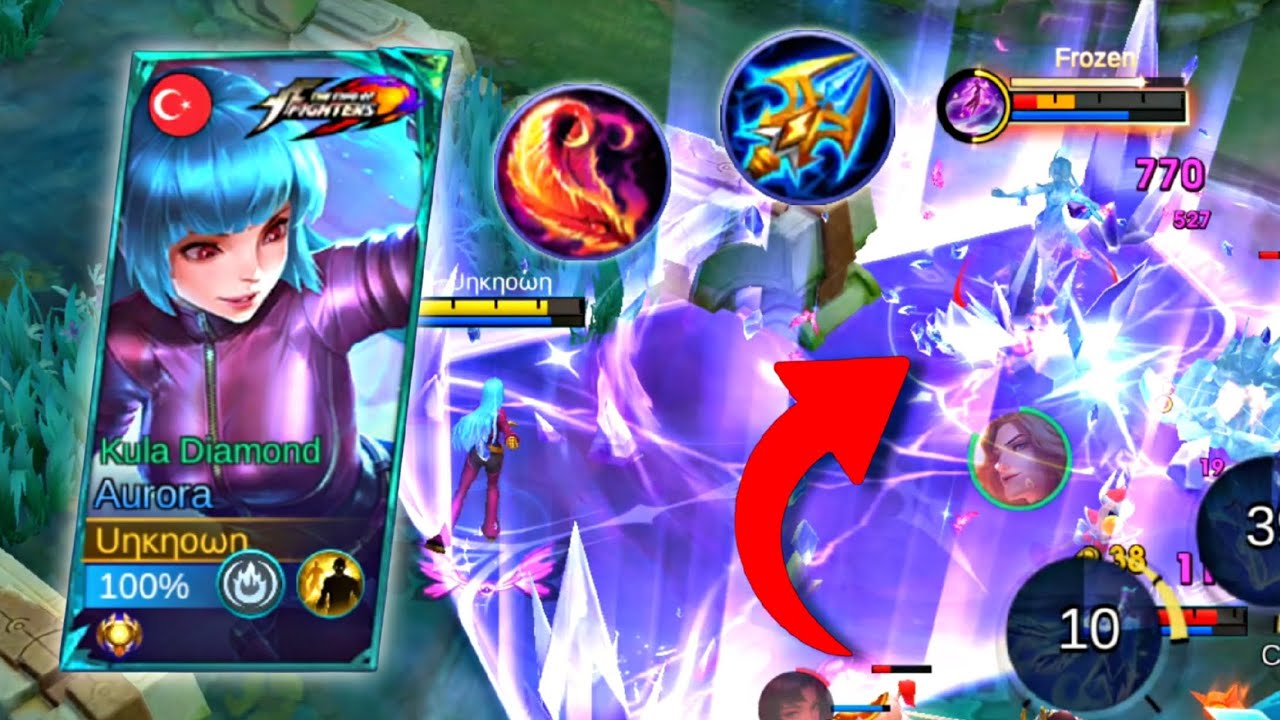 НЕОСТАНОВИМО!! Геймплей Aurora Kula Diamond Aurora KoF