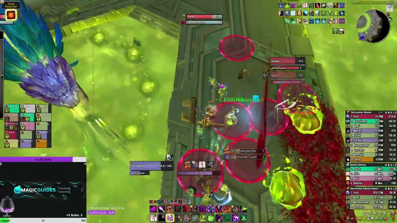 The Twin Fangs (Heroic) | PTR Raid Test | The Venomous Abyss | Boss 6/8