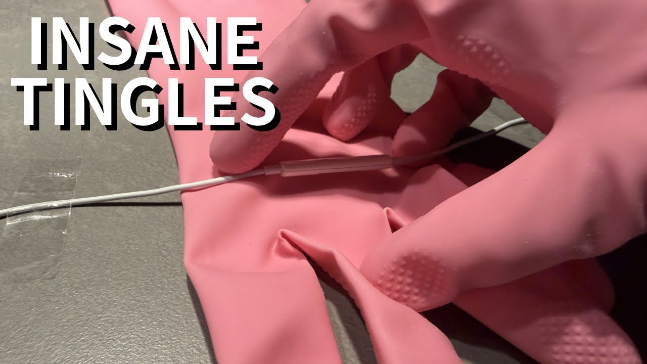 Rubber Glove Sounds for Deep Tingles (Ultra Satisfying) Earphone Mic