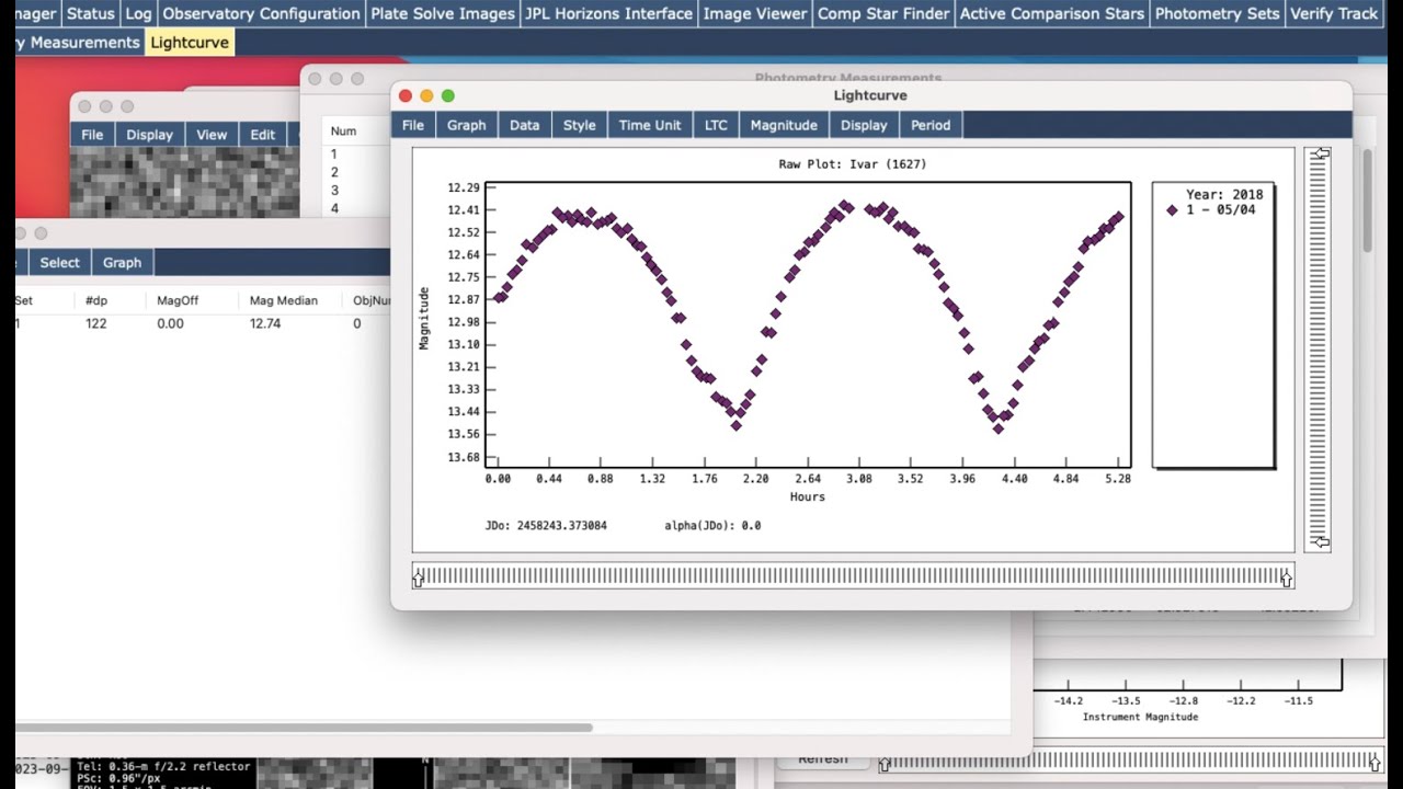 Tutorial: Creating a Lightcurve