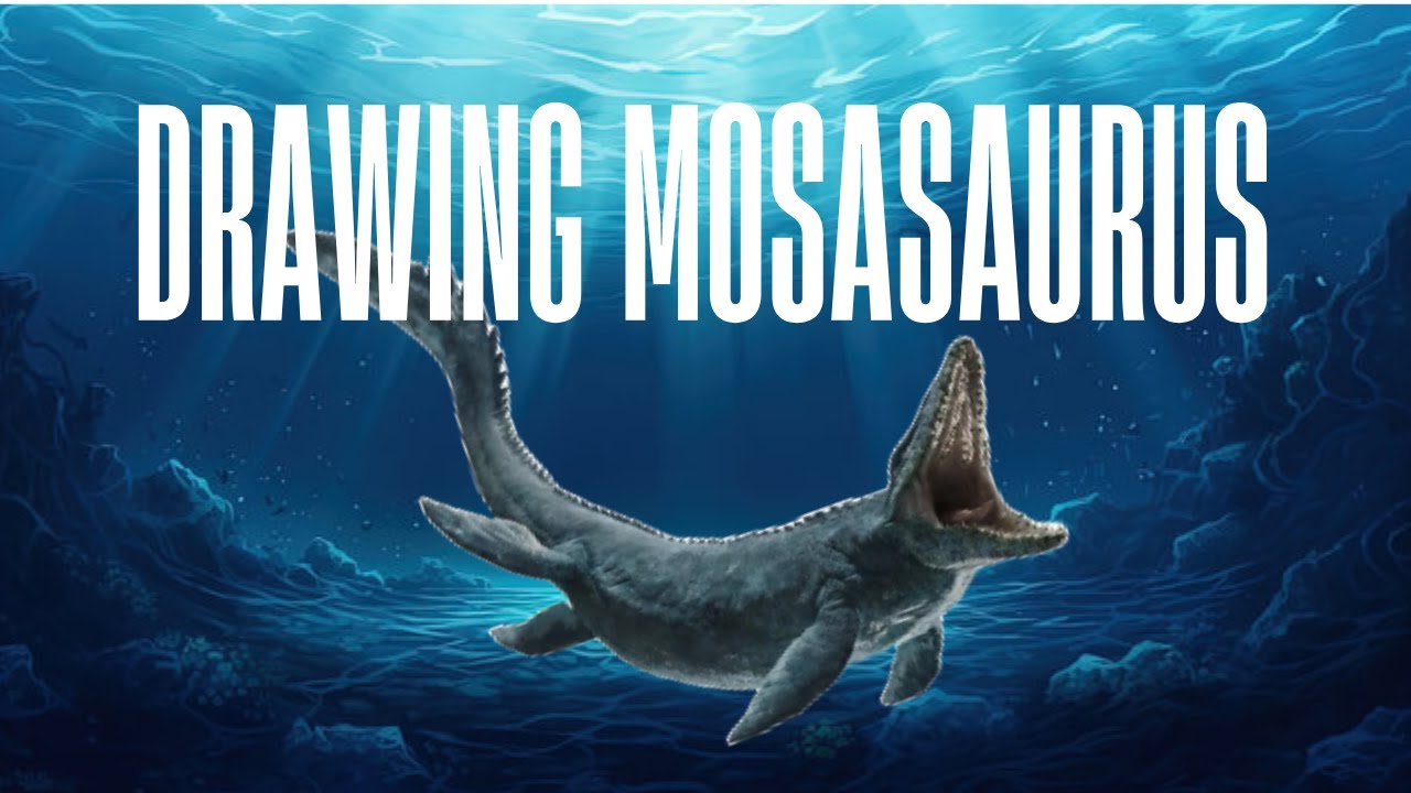 Mosasaurus Speed Drawing | Jurassic Park