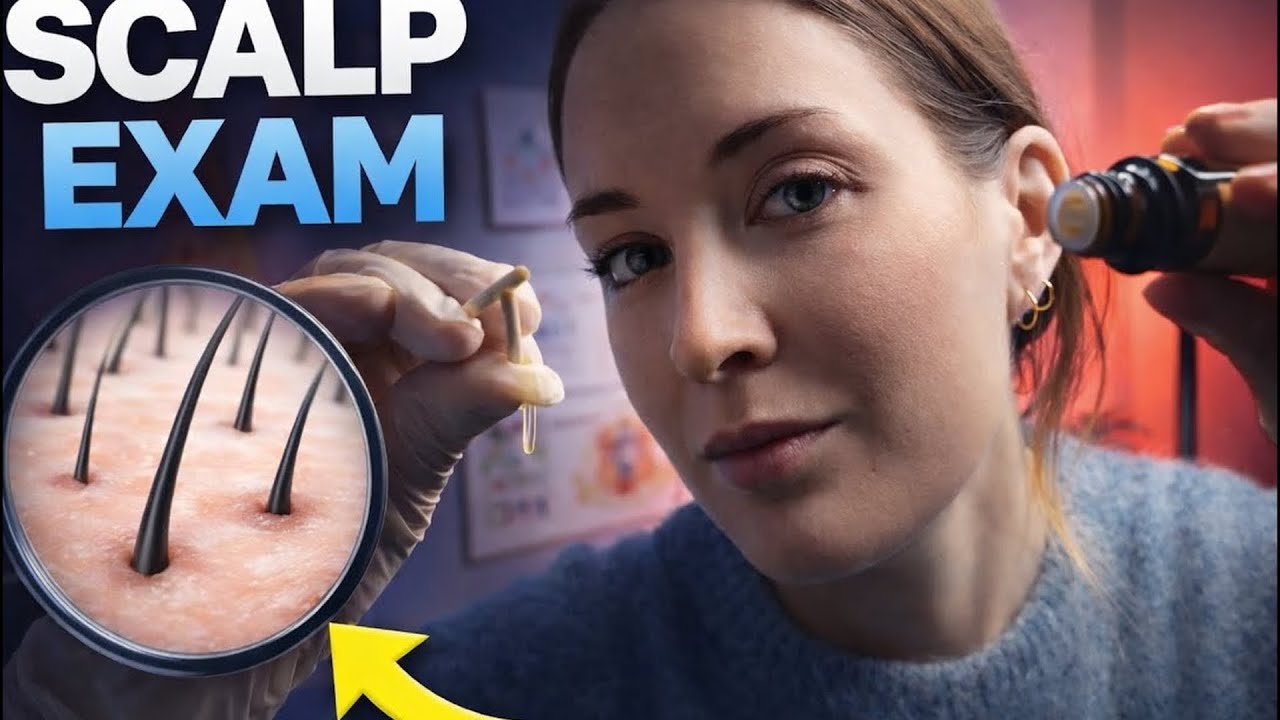 ASMR Scalp Examination & Treatment for Deep Relaxation | Brain Massage & Personal Attention