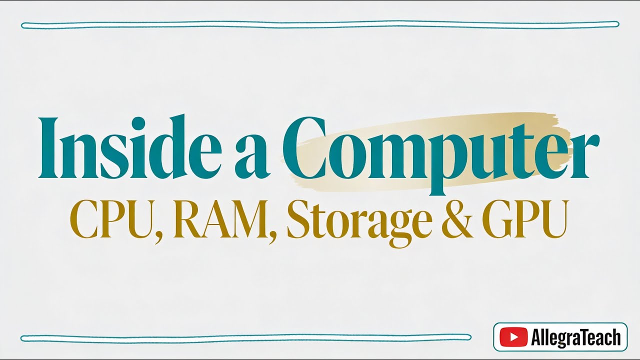 Inside a Computer | CPU, RAM, Storage, GPU