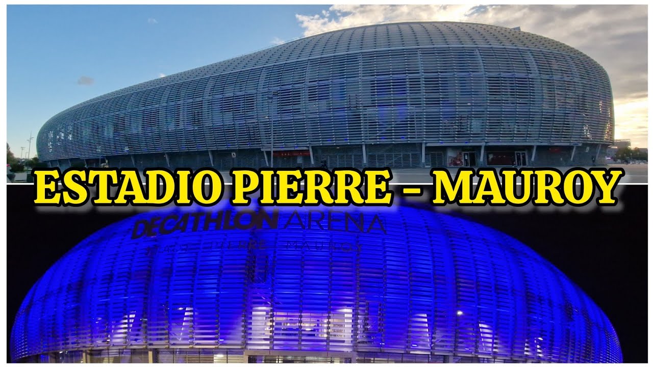 🏟 ASÍ es el estadio del LILLE 🤯 ASÍ es el Stade Pierre - Mauroy por la NOCHE