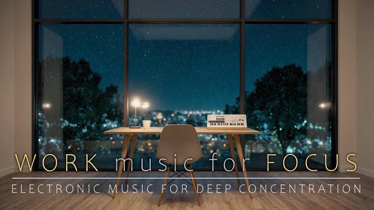 Productivity & Focus Music | Smooth Electronic Mix for Work & Study