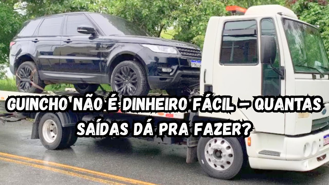 DA PRA VIVER DE GUINCHO | QUANTOS SERVIÇOS UM GUINCHO FAZ POR DIA? A VERDADE DA RUA.