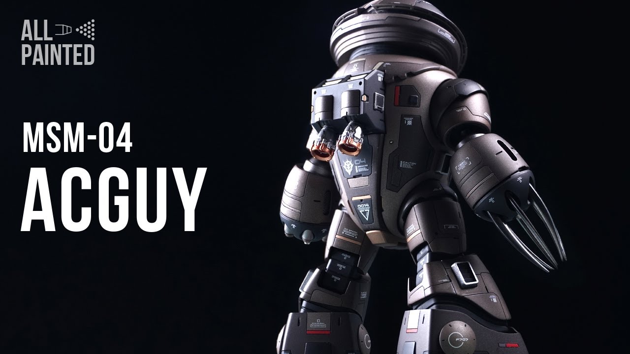 #029 [Gunpla полностью покрашен] HG ACGUY