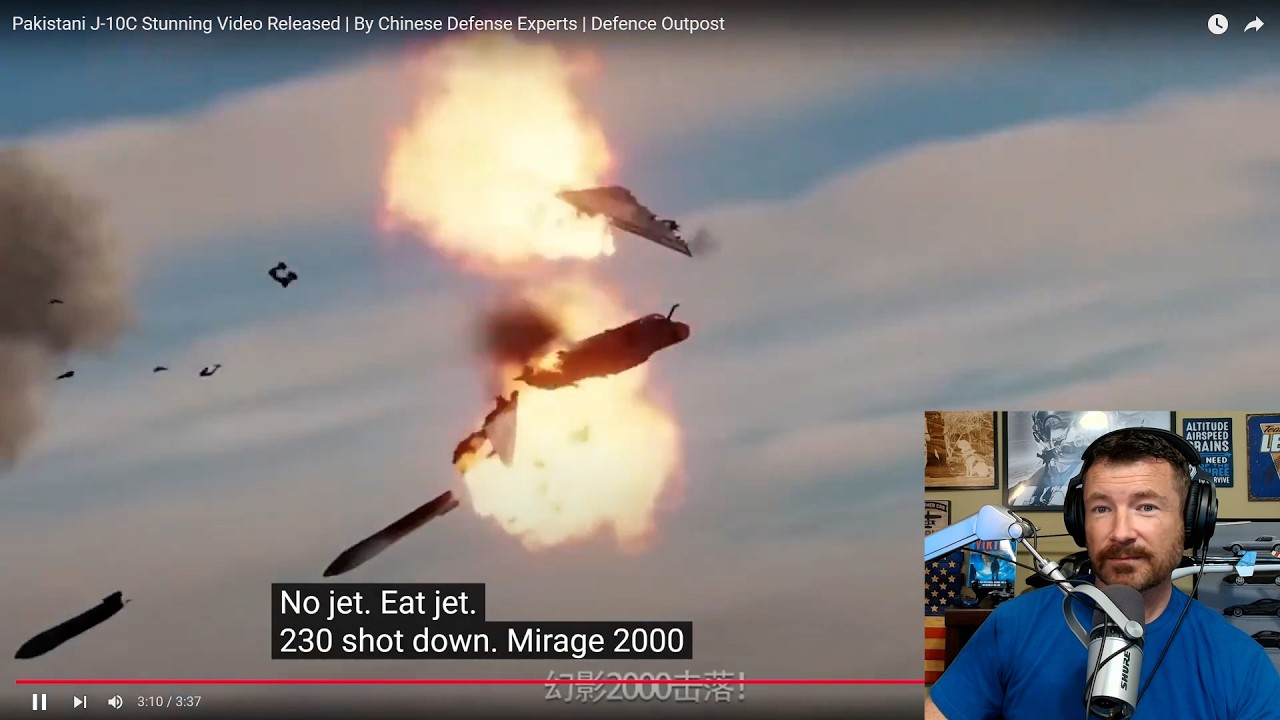 Fighter Pilot Reacts to China's Operation Sindoor J-10 vs Rafale PL-15 Shootdown Animation