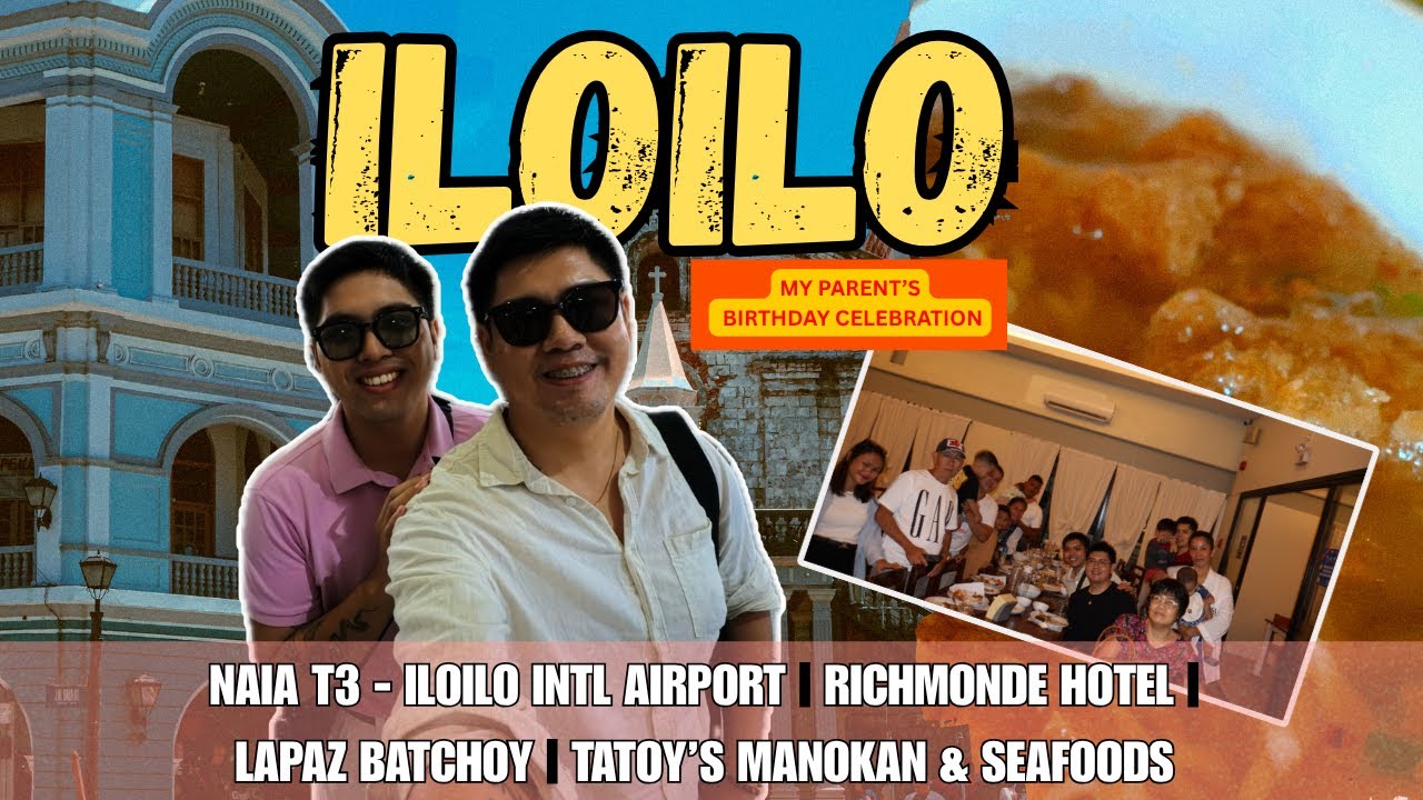 THE BEST ng ILOILO: Lapaz Batchoy, Jaro Cathedral & Tatoy's! (Paolo's First Impression!)
