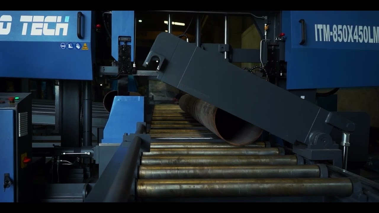 Indotech 850 X 450 Bandsaw with Autoloader | Efficient Cutting