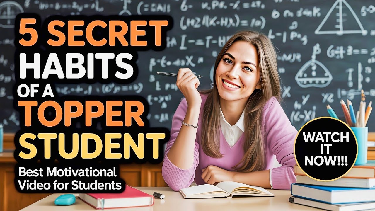 Topper Students ⭐ Do These 5 Things Differently | Study Smart Secrets
