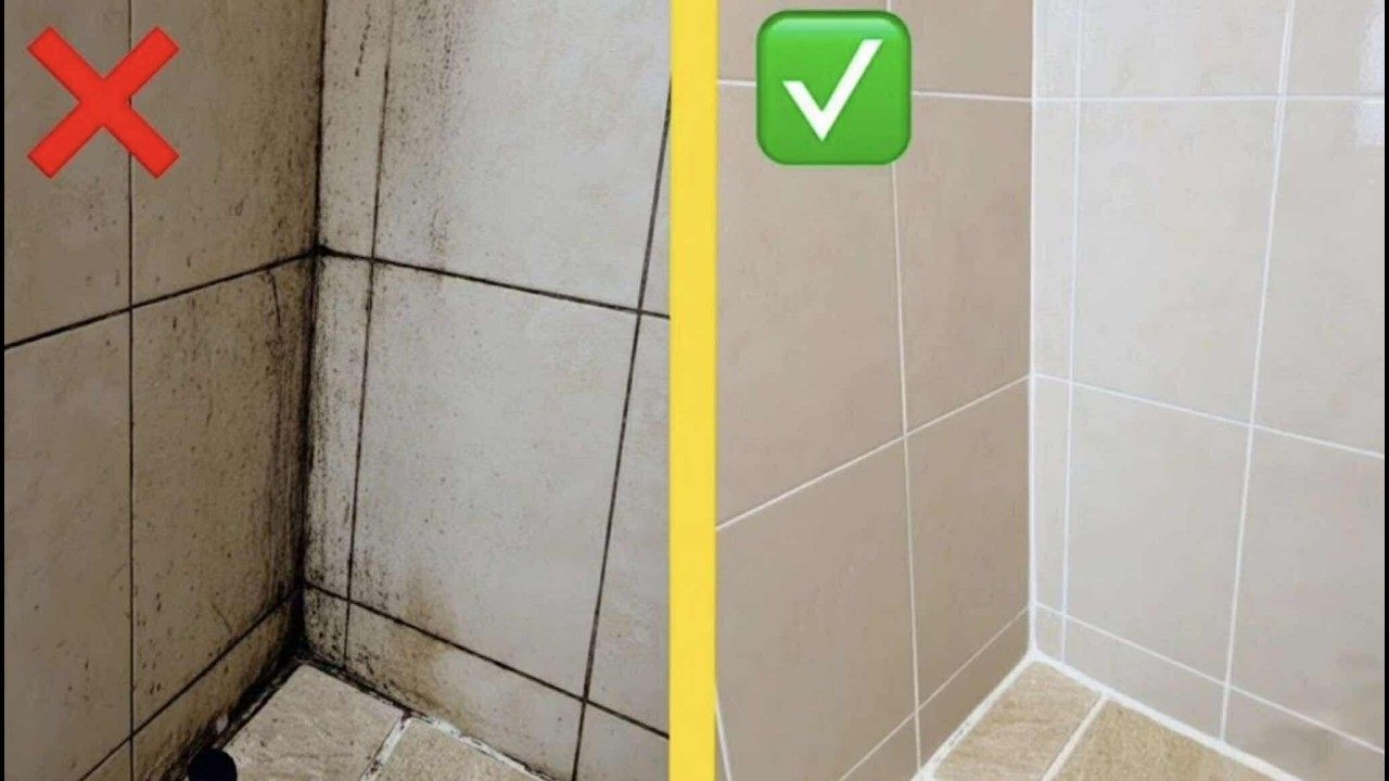 TRUCO CASERO como LIMPIAR AZULEJOS del BA&Ntilde;O con mucho SARRO / LIMPIAR las PAREDES del BA&Ntilde;O con MOHO
