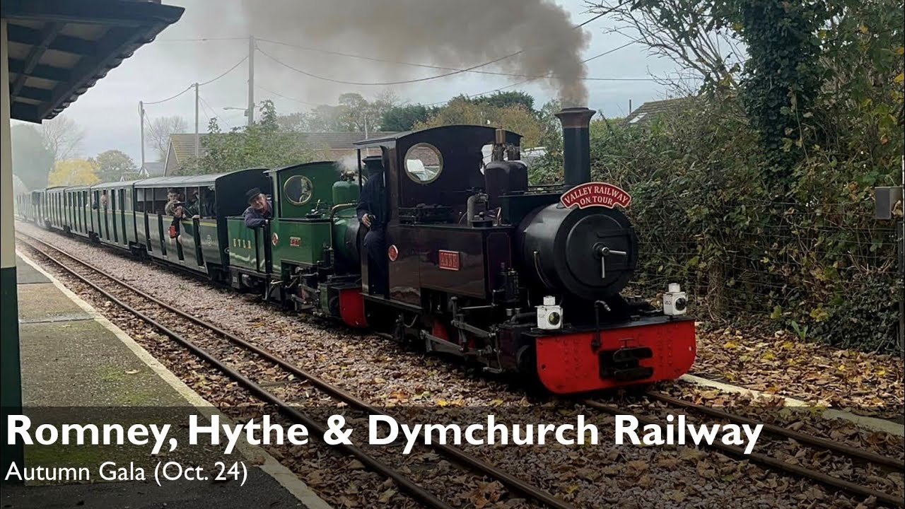 Romney, Hythe & Dymchurch Railway - Autumn Gala (Oct. 24)