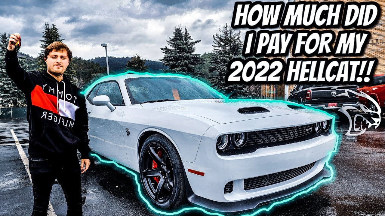 HOW MUCH DID I PAY FOR MY 2022 CHALLENGER SRT HELLCAT?