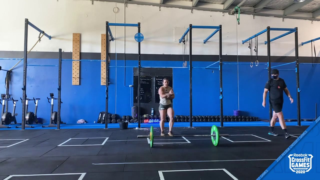 Kara Saunders CrossFit Games Event 1 FULL - Friendly Fran