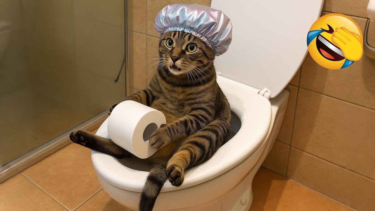 Постарайся не засмеяться 😂 Самые смешные кошки и собаки 😹🐶 Часть 2