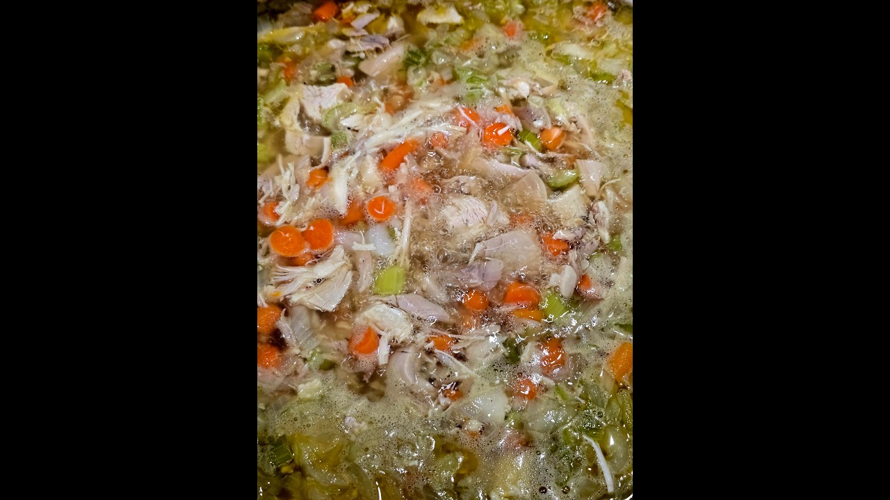 Homemade Chicken Soup | Cozy Canning with Heart 🤍