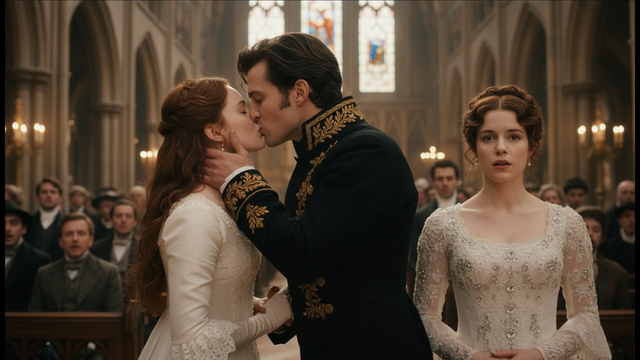 💋 She Kissed the Feared Duke on His Wedding Day — Unaware She Saved Him from His Fiancée’s Poison 😱👑