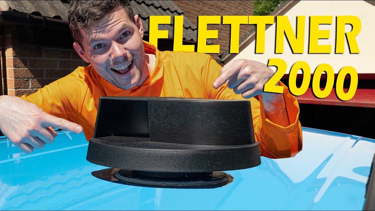 FLETTNER 2000 Air Vent Install with ADAPTER/EXTENDER!