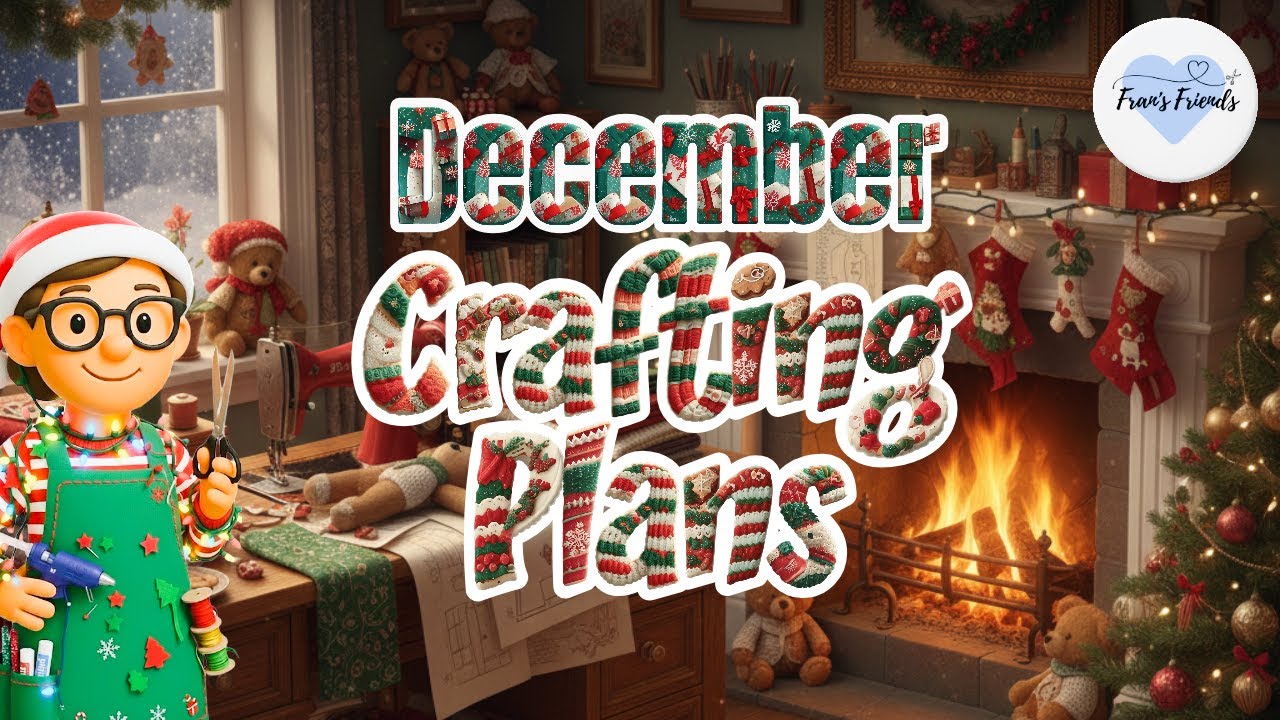 Rockin around the Crafting Tree 🎄 Fran's Festive Crafting Plans!