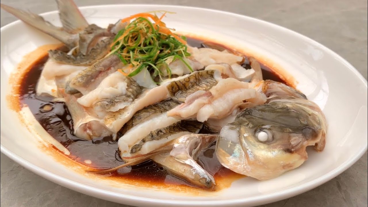 【貓叔食堂】廣東順德特色 無骨鯪魚的做法，蒸鯪魚沒有一根刺，老人孩子吃起來真放心