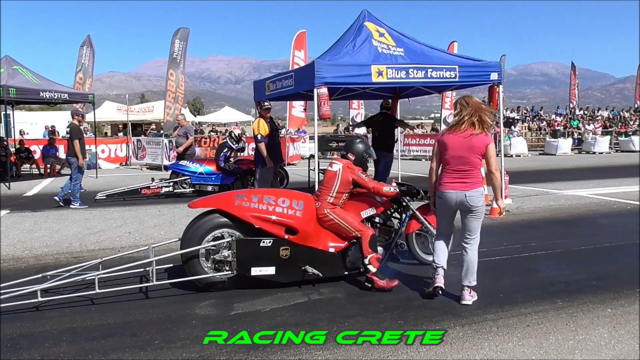 SUZUKI GOSIOS 7.5sec VS SUZUKI KYROU 8sec - DRAGSTER TYMPAKI 9 OCTOBER 2016