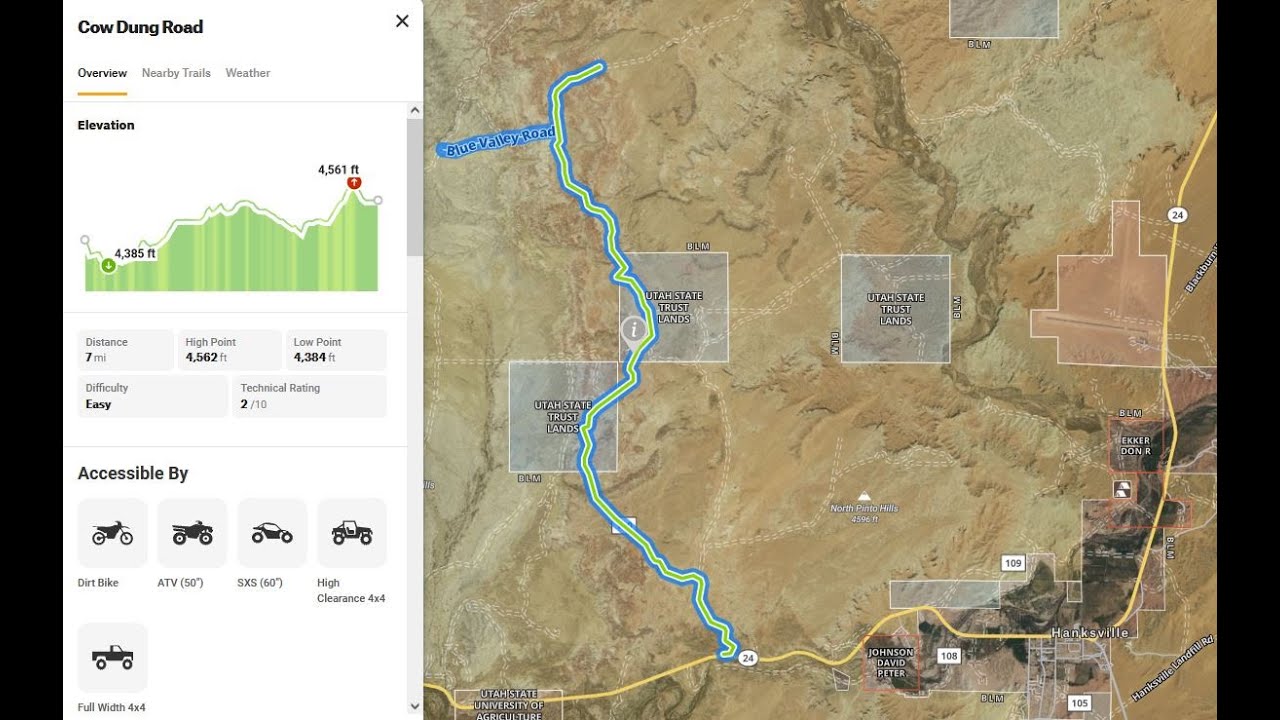 Driving Cow Dung Road to Mars Station and Dinosaur Quarry - Hanksville Utah