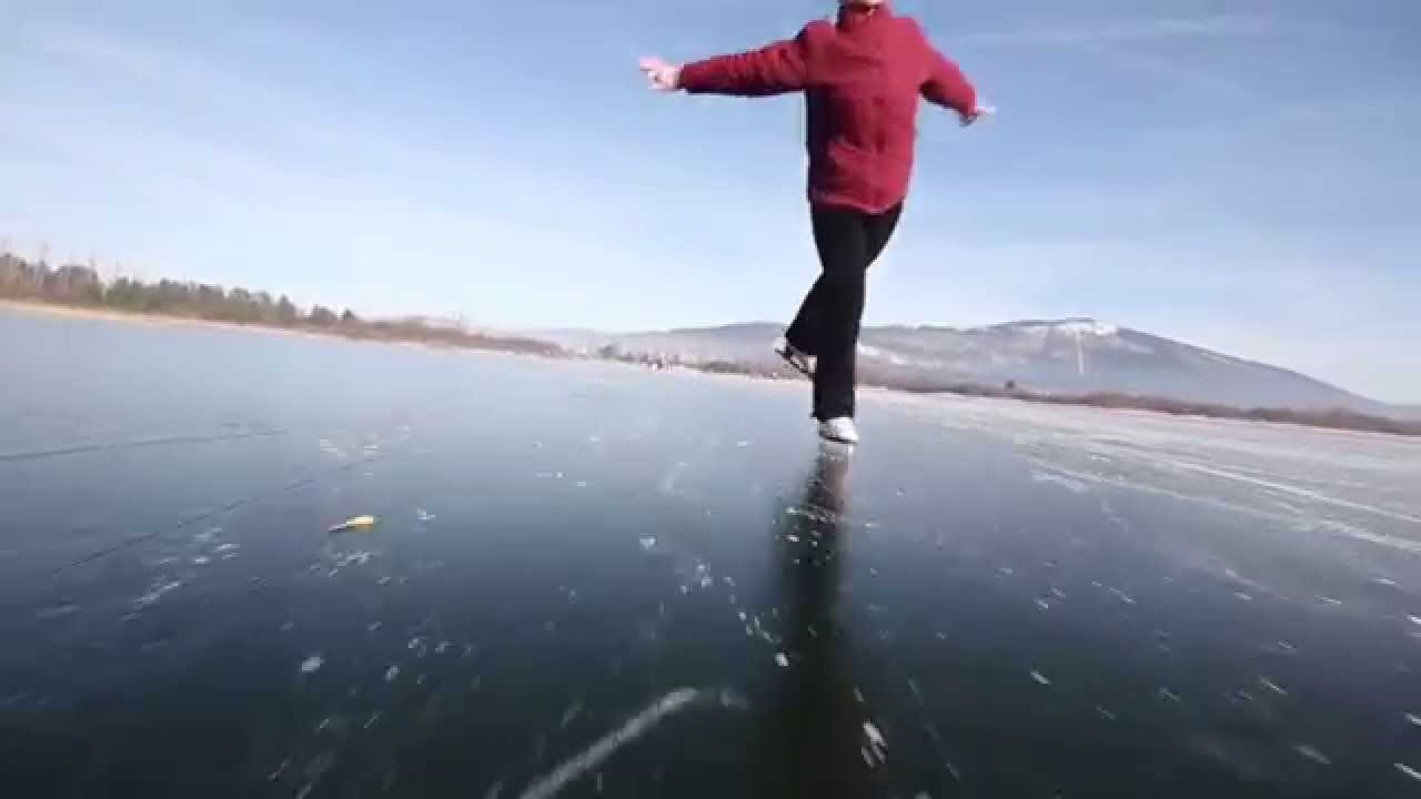 Cerkniško jezero drsanje