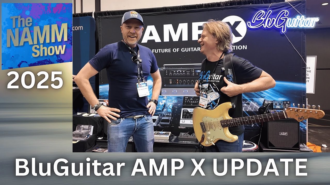 NAMM 2025 - BluGuitar AMP X Update