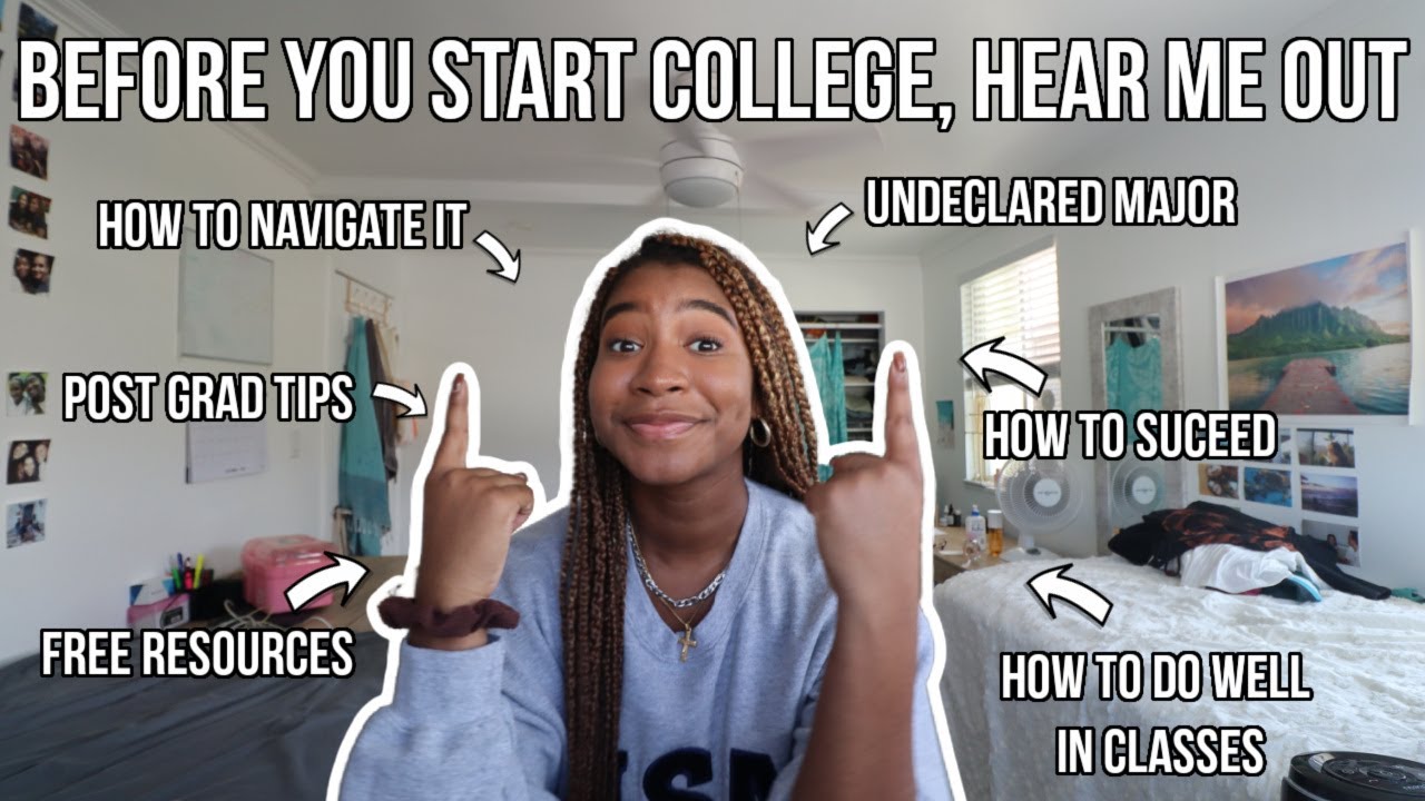 HOW TO SUCCEED IN COLLEGE *all my tips and tricks | College Advice