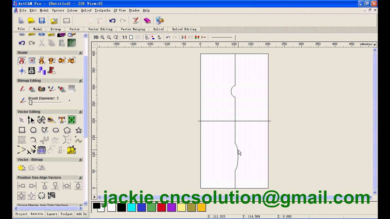 2d toolpath for wood lathe machine