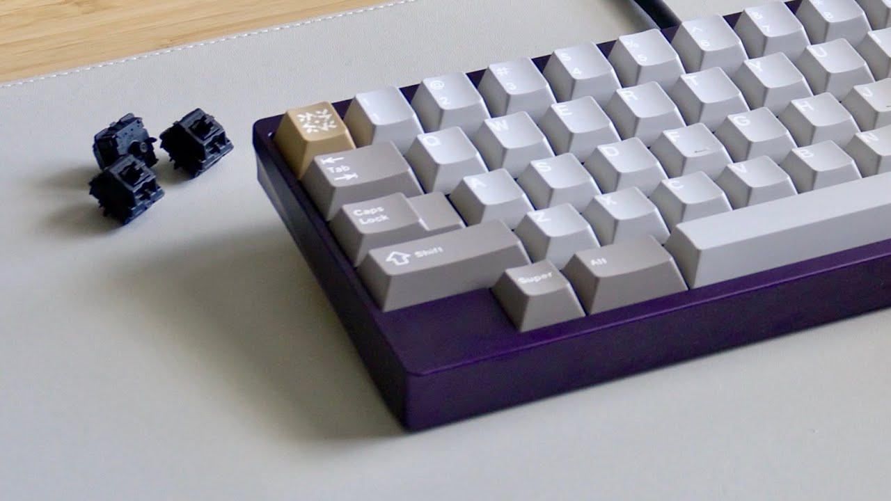 Neo60 Cu &mdash; Dry Cherry MX2A Blacks