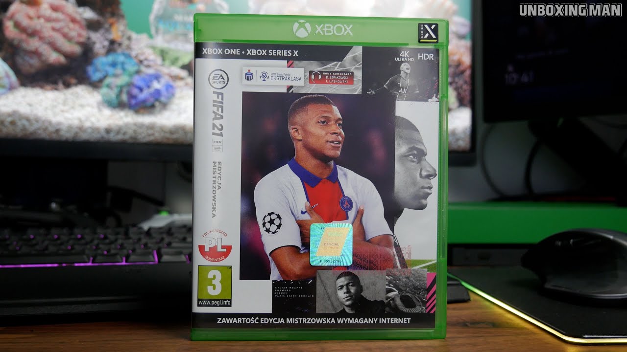 FIFA 21 Edycja Mistrzowska [Xbox One] - Unboxing PL