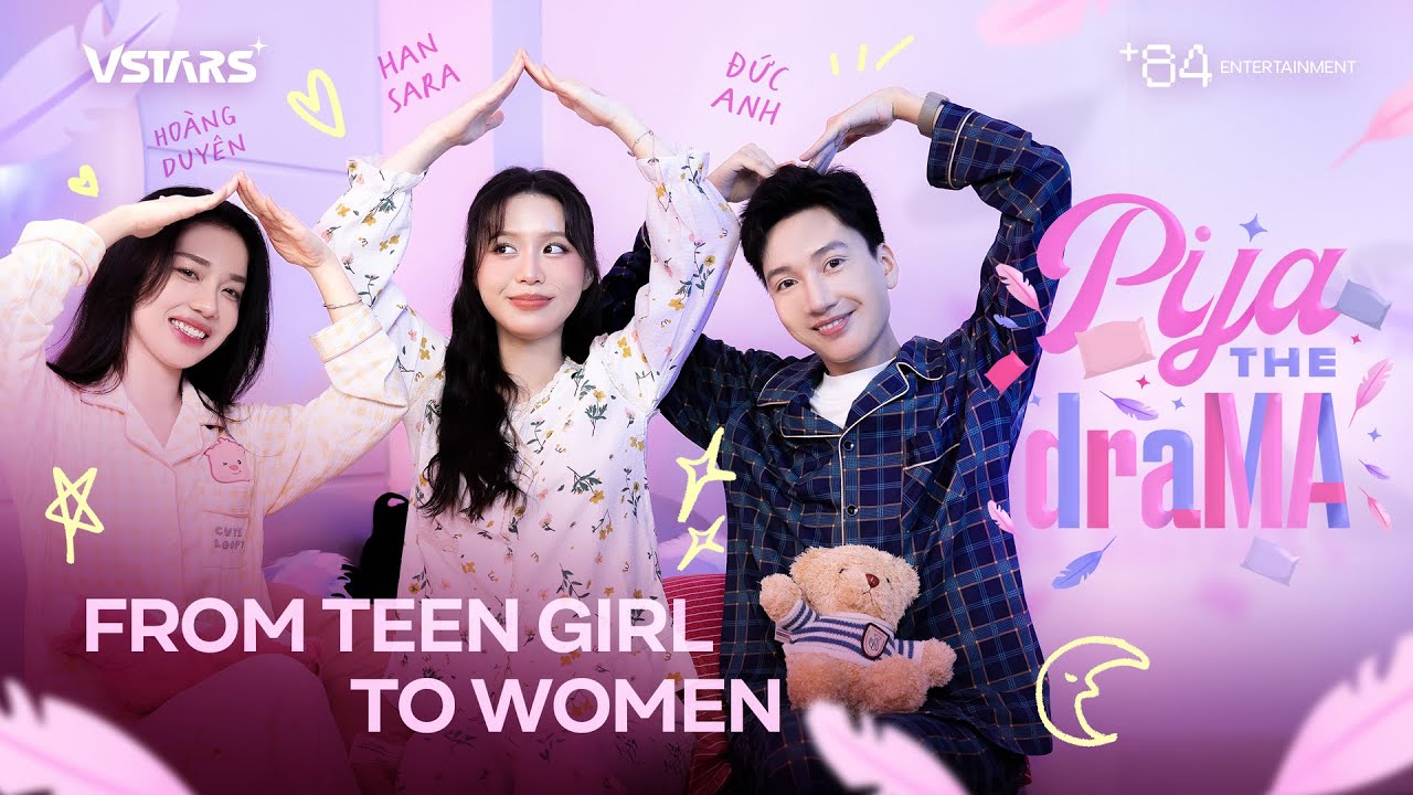 PIJA The DraMA | Han Sara BIẾT YÊU từ năm lớp 4, quắn quéo nghe Hoàng Duyên kể chuyện CRUSH TRAP BOY