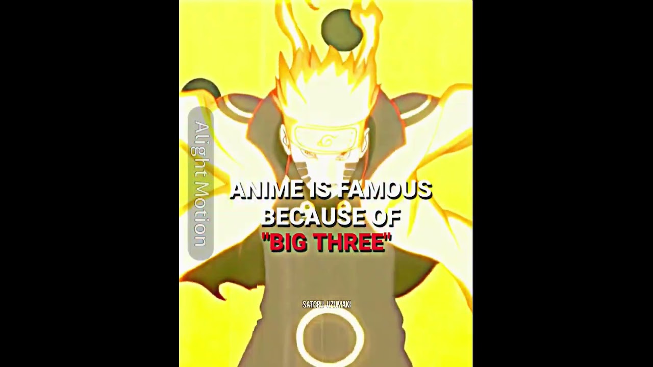 THE BIG THREE || #shorts #anime #edit ||